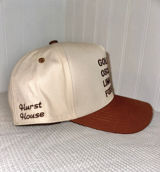 'GOLF' Brown Snap Back